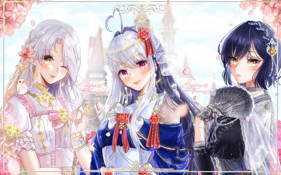 Junifer &amp; kirauyu | art by: kalimo_10