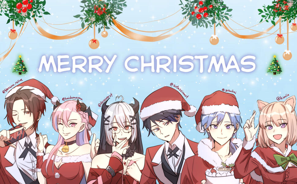 tyler caine &amp; haido &amp; sotassium &amp; yuka kai &amp; kimiie | art by: Kaiel Mateo